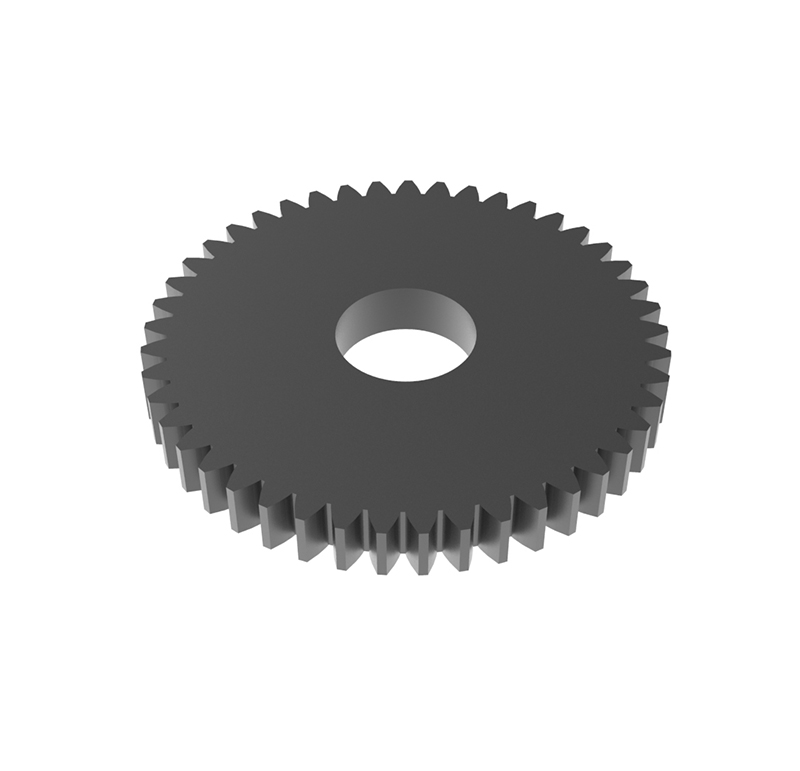 Metal gear Module 0.400, Teeth 45Z, Shape 