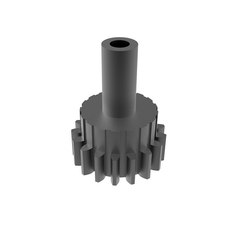 Metal pinion Module 0.600, Teeth 17Z, Shape straight
