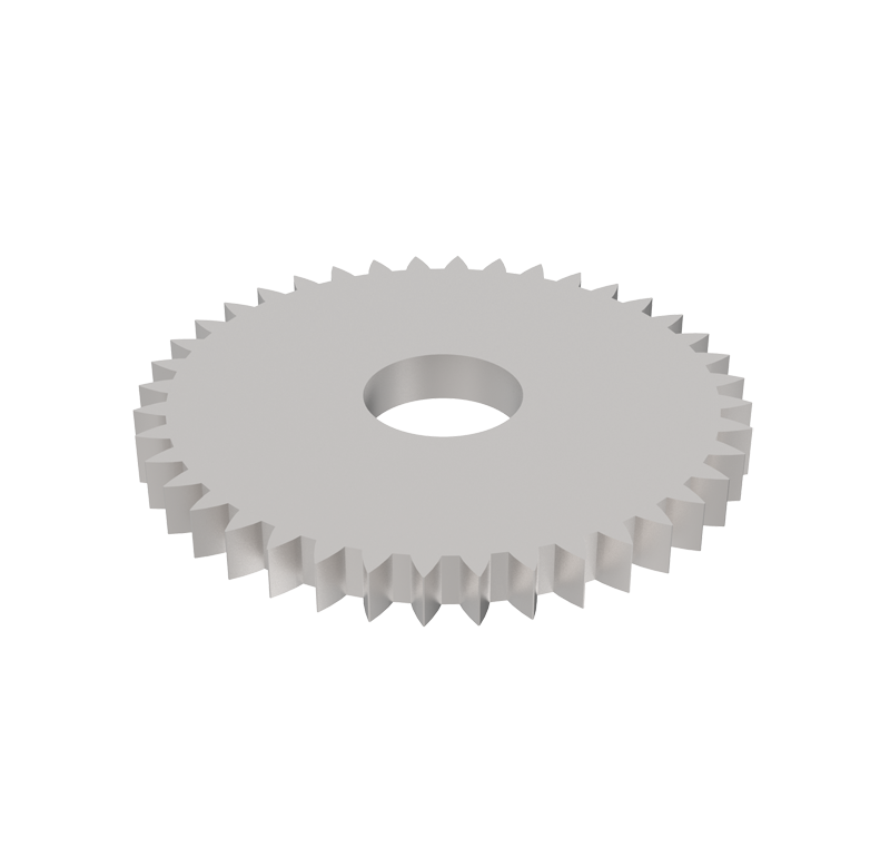 Engranaje de metal Módulo 0.400, Dientes 40Z, Forma recto