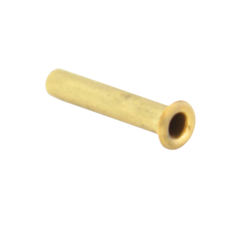Remache tubular Diámetro 2.50mm, Longitud 14.00mm, Material Latón (Pack de 30)